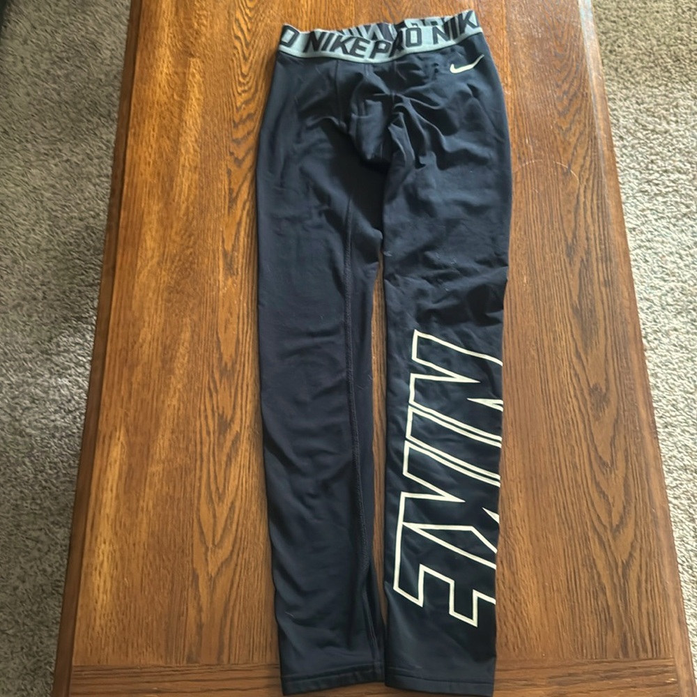 Boys black Nike pants